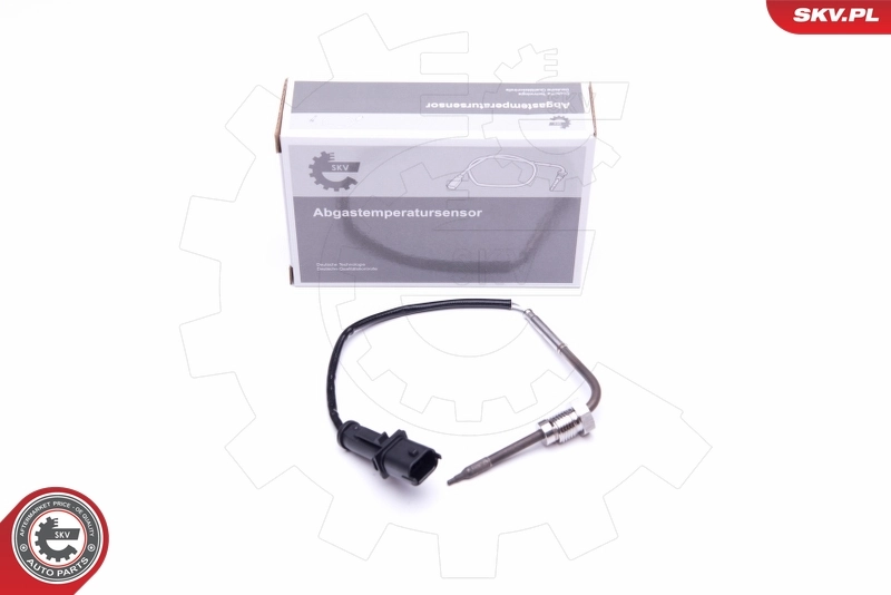 Sensor, exhaust gas temperature